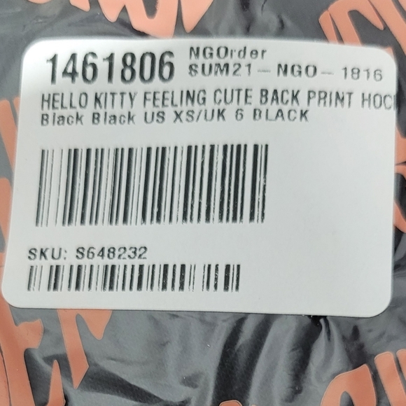 NG Order Hello Kitty Feeling Cute Back Print Hoodie - Picture 10 of 11